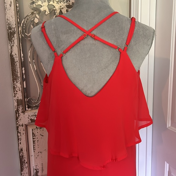 Coral Maxi Dress - Size Medium - by Xhilaration. - Picture 4 of 8